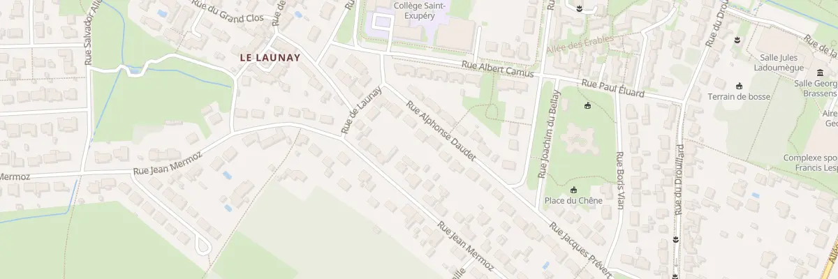 Plan du 33 Rue Alphonse Daudet à La Montagne