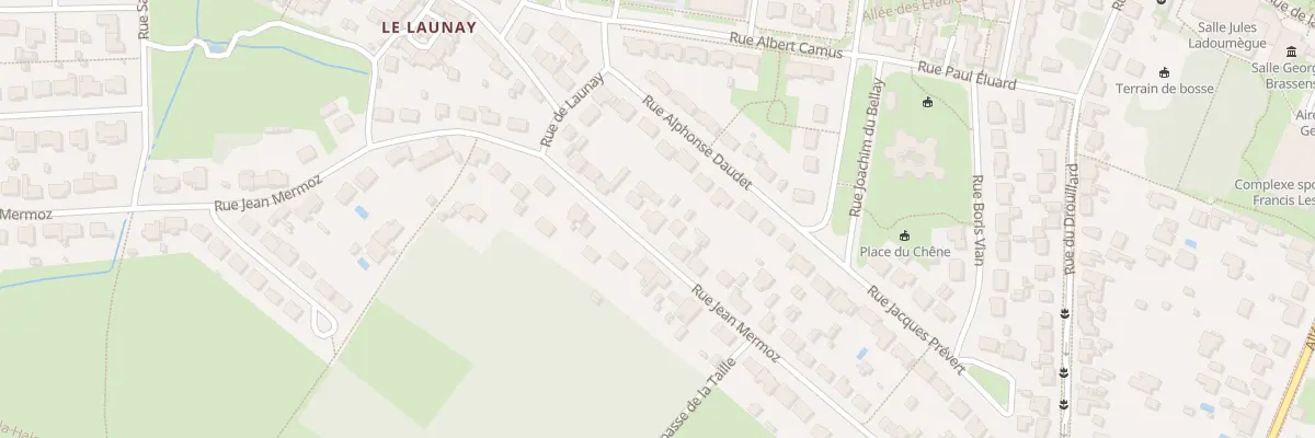 Plan du 30 Rue Jean Mermoz à La Montagne