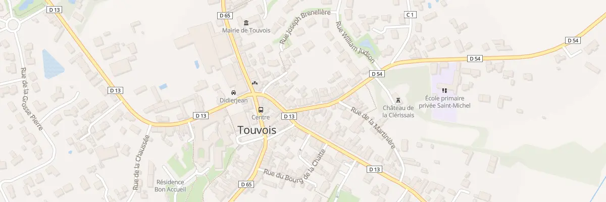 Plan du 5B Rue de la Foret à Touvois
