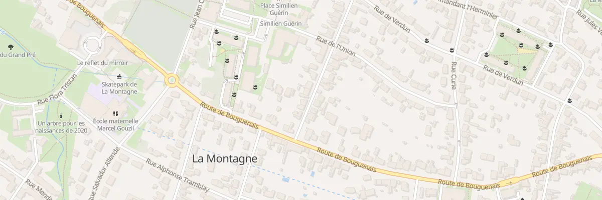 Plan du 40 Rue Pasteur à La Montagne