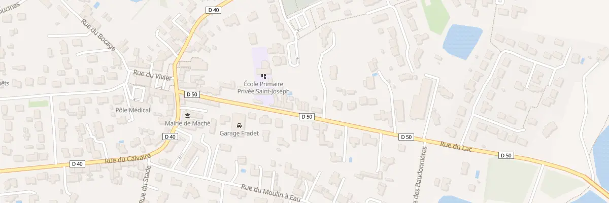 Plan du 19 Rue du lac à Maché