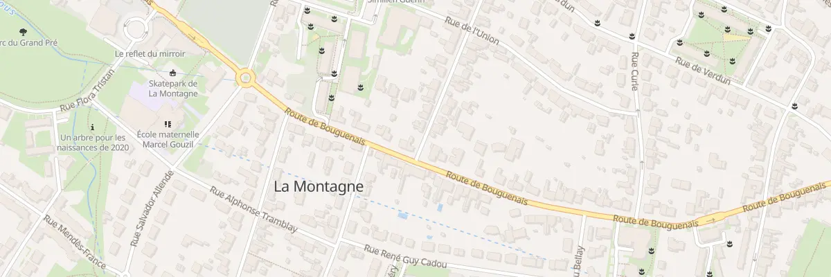 Plan du 44 Rue Pasteur à La Montagne