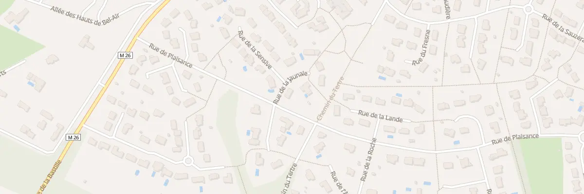 Plan du 7 Rue de la Jaunaie à Sautron