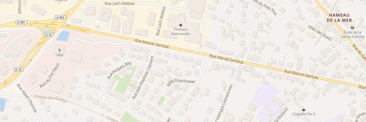Plan du 59 Rue Marcel Sembat à Cherbourg-en-Cotentin