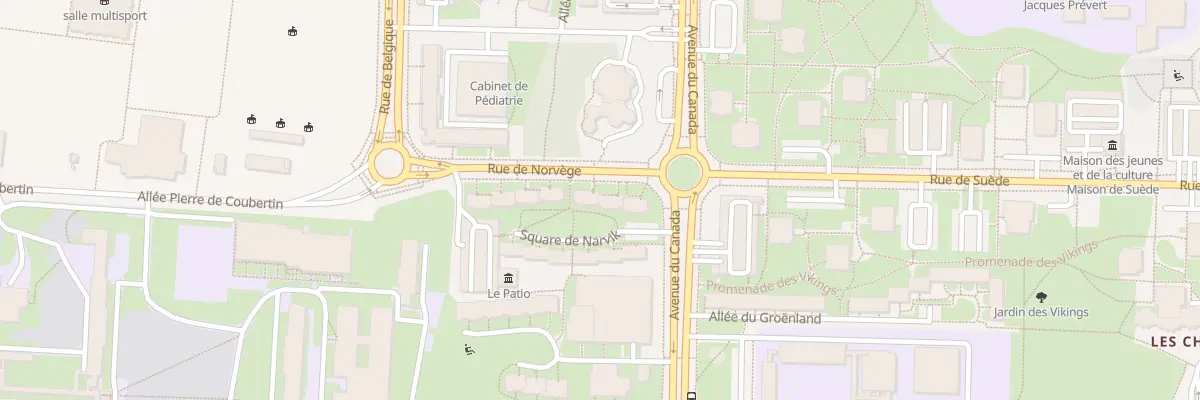 Plan du 14 Rue de Norvège à Rennes