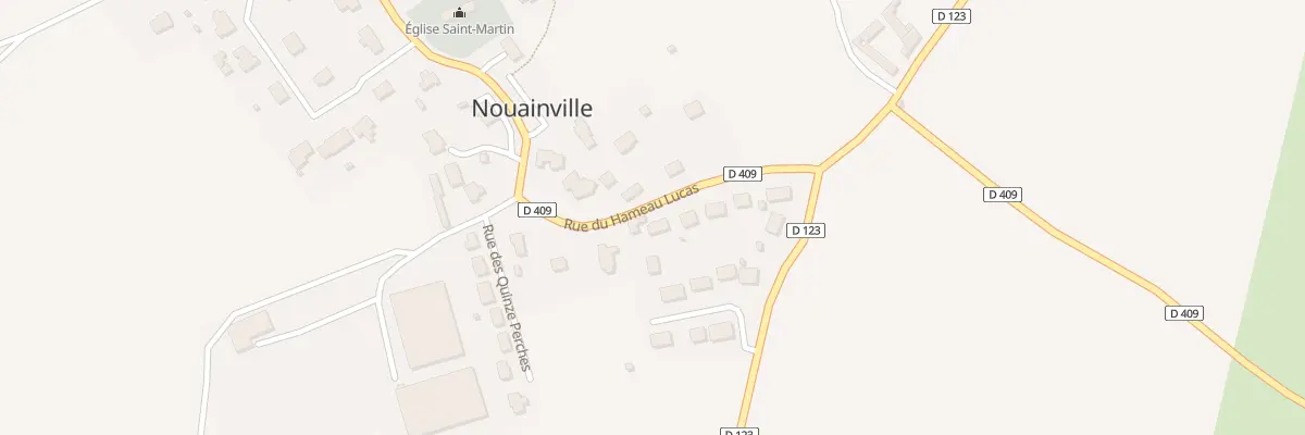 Plan du 9 Rue du Hameau Lucas à Nouainville