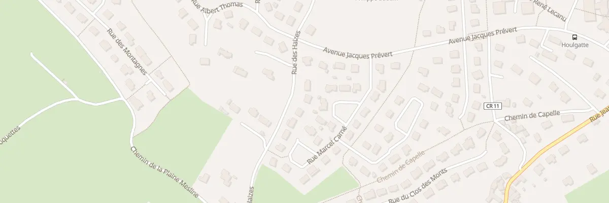 Plan du 7 Rue des Haizes à Cherbourg-en-Cotentin