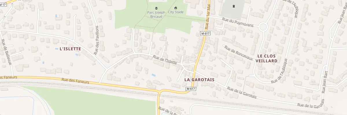 Plan du 14 Rue de l’Islette à Couëron