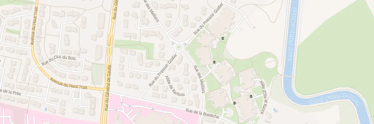 Plan du 5 All de Kerlivio à Saint-Grégoire