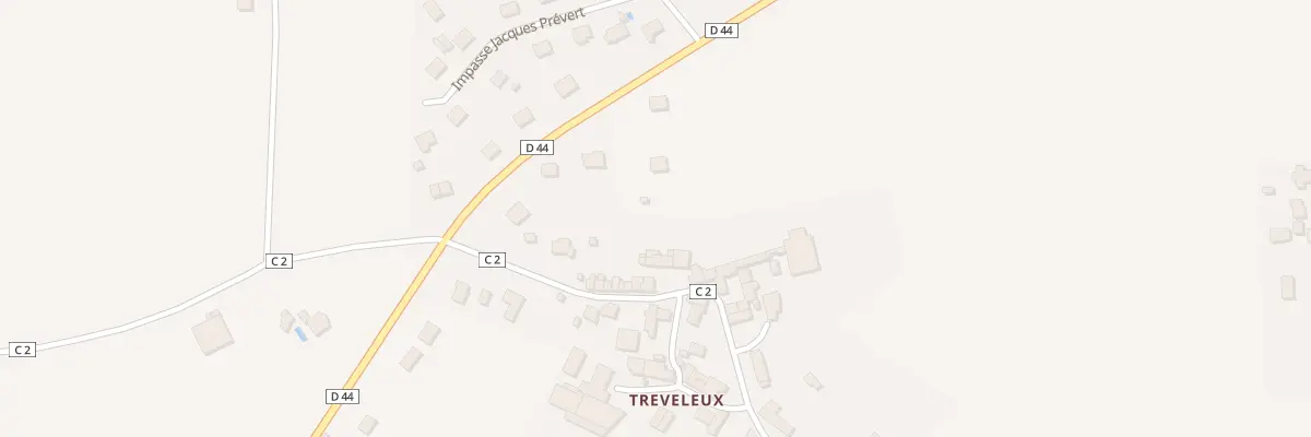 Plan du 16 Treveleuc à Marsac-sur-Don