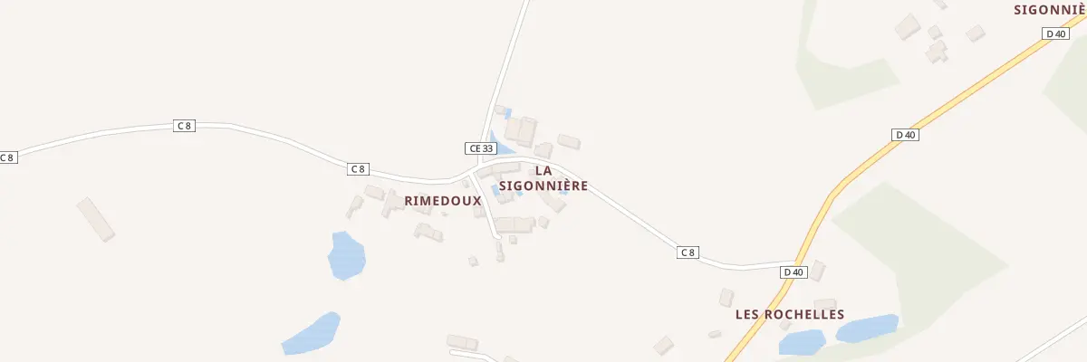Plan du 257 La Sigonnière à Maché
