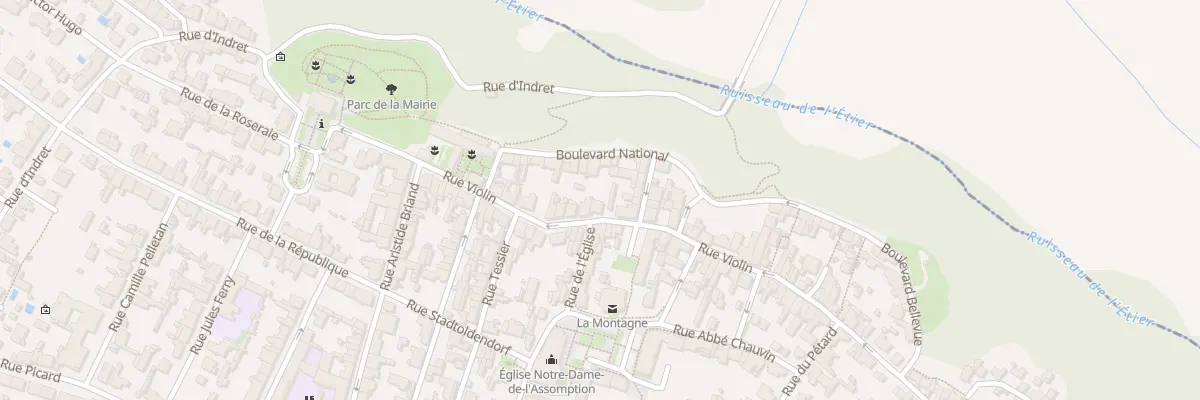 Plan du 72 Rue Violin à La Montagne