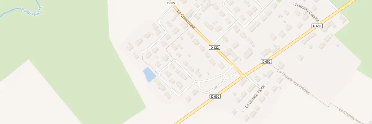 Plan du 6 Le Pre Normand à Sideville