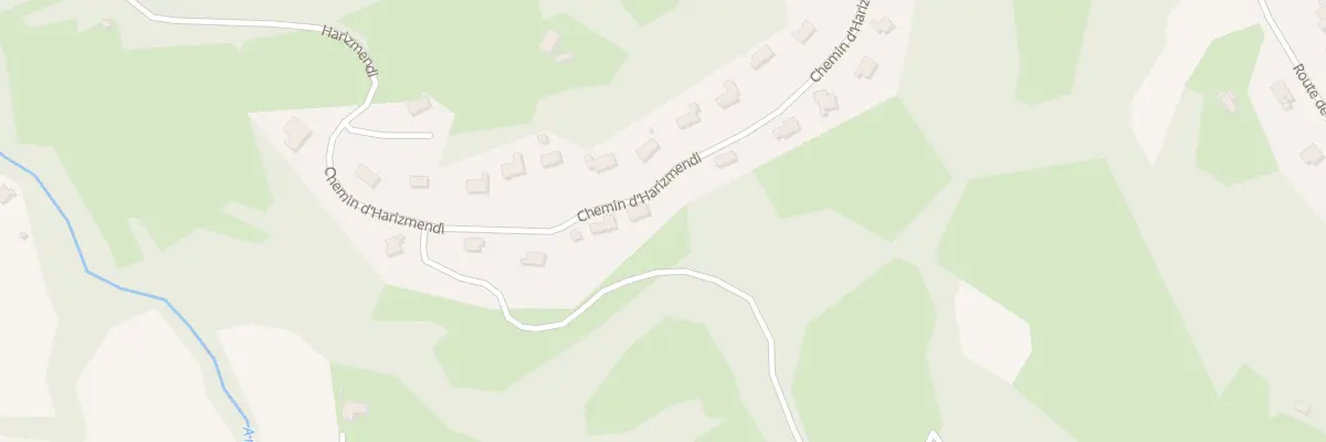 Plan du 425 Che d’Harizmendi à Urrugne
