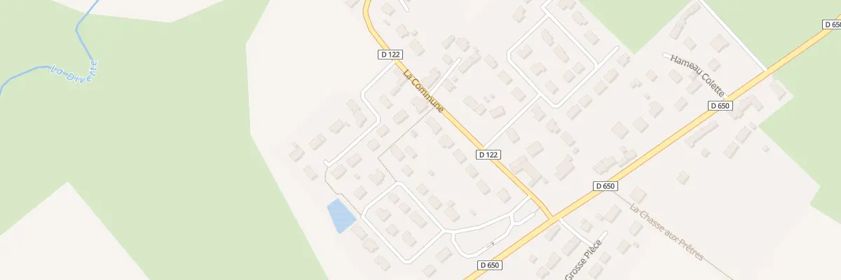 Plan du 10 La Commune à Sideville