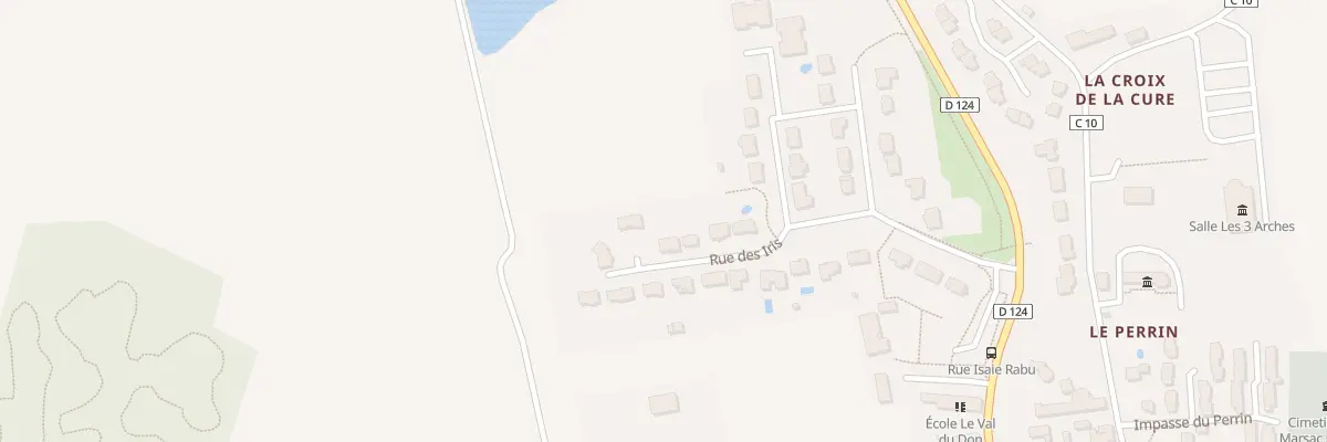 Plan du 7 Rue des Iris à Marsac-sur-Don
