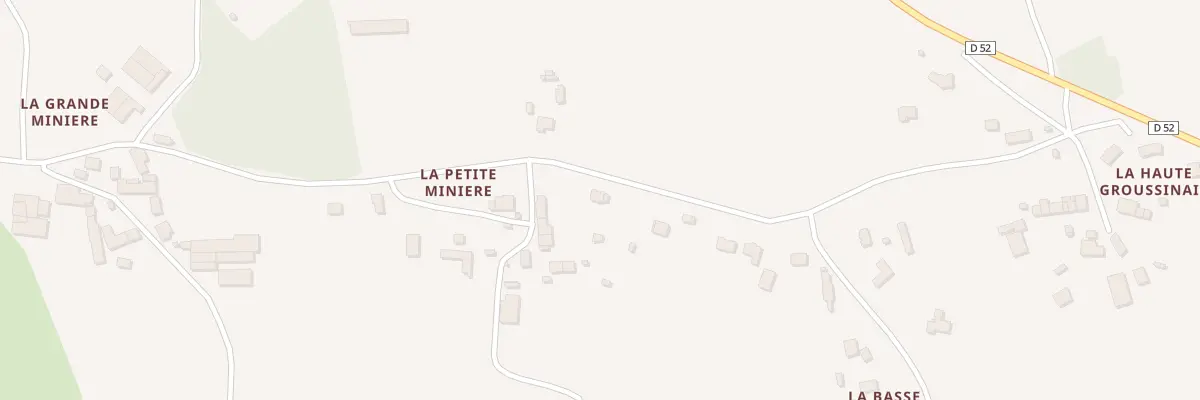 Plan du 54 La Petite Miniere à La Dominelais