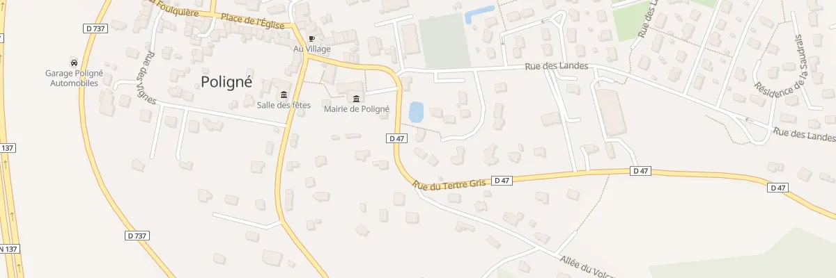 Plan du 9 Res du Tertre Gris à Poligné