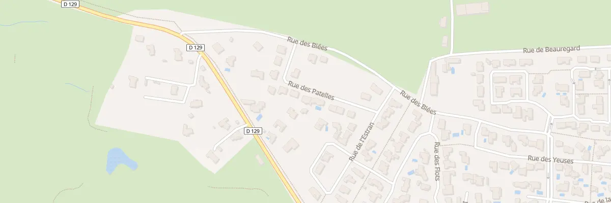 Plan du 113 Rue des patelles à Talmont-Saint-Hilaire