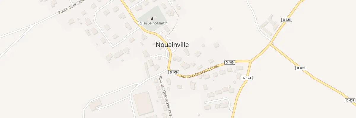 Plan du 10 Rue du Hameau Lucas à Nouainville