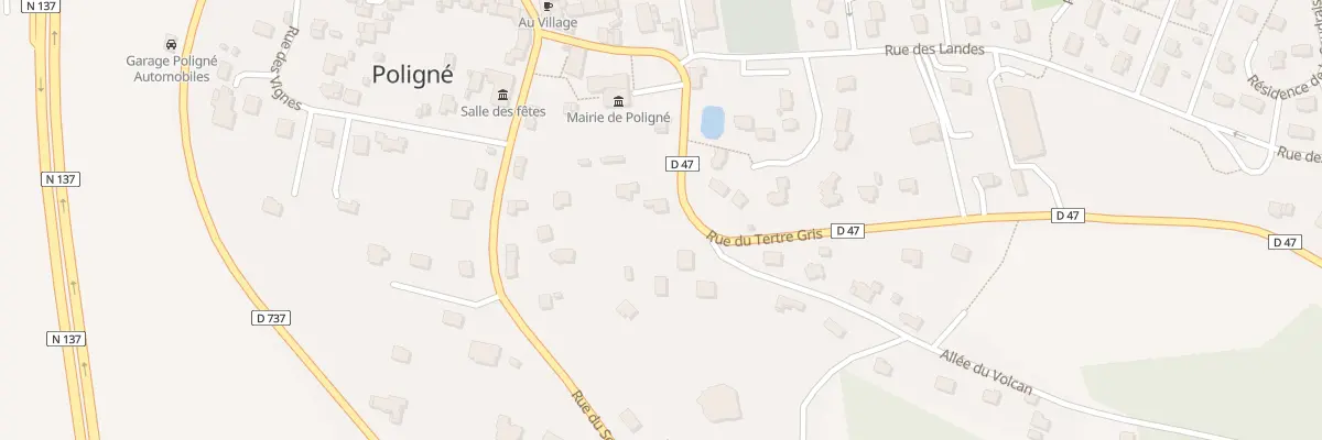 Plan du 210 Rue du Tertre Gris à Poligné