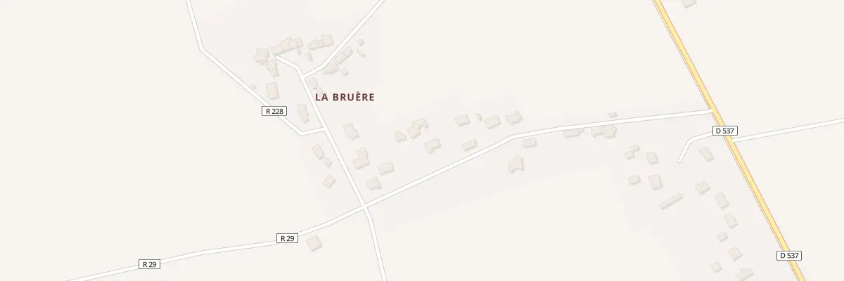 Plan du 20B La Bruere à Derval