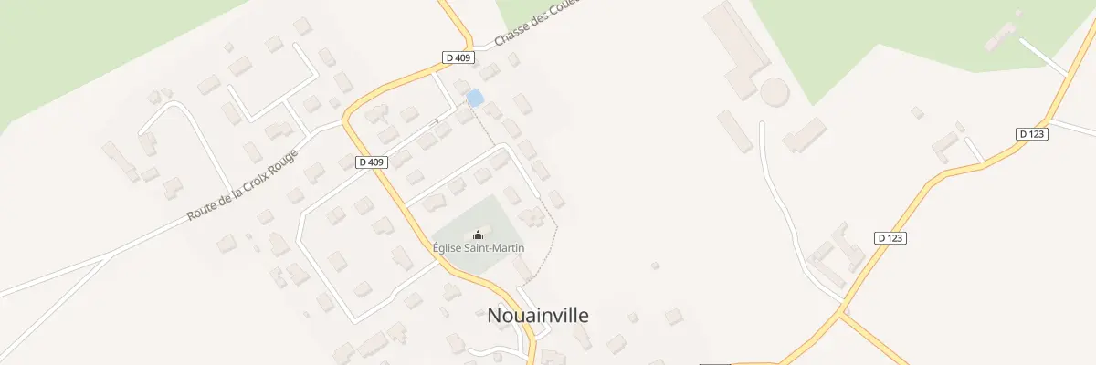 Plan du 9 Rue du Clos à Seigle à Nouainville