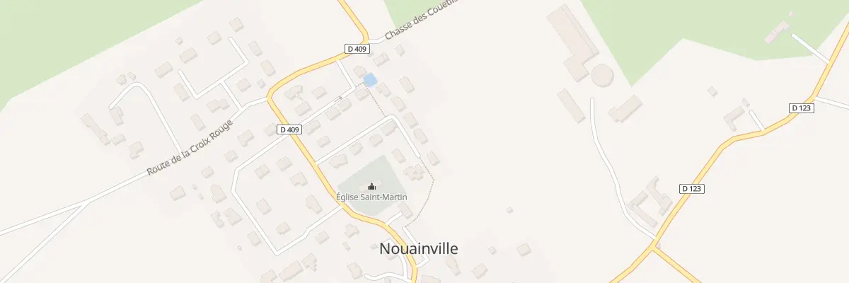 Plan du 9 Rue du Clos à Seigle à Nouainville