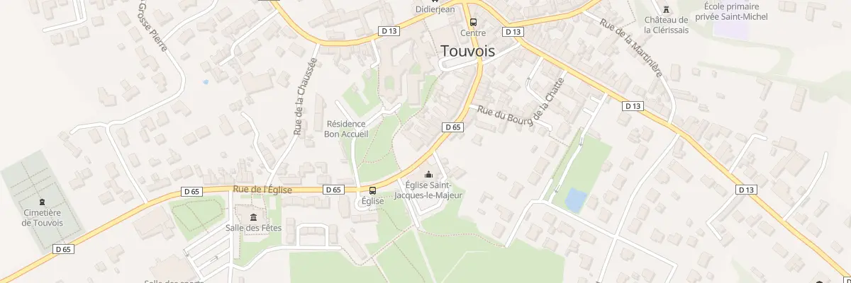 Plan du 26 Rue de l’Eglise à Touvois