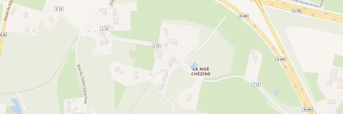 Plan du 2 Imp de la Noë Chézine à Couëron