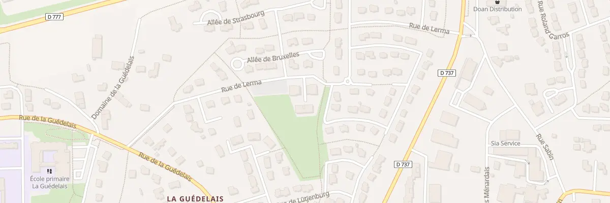 Plan du 17 Rue de Lerma à Bain-de-Bretagne