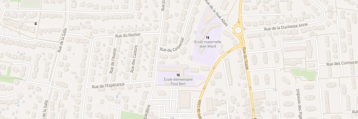 Plan du 8 Rue du Carpental à Couëron