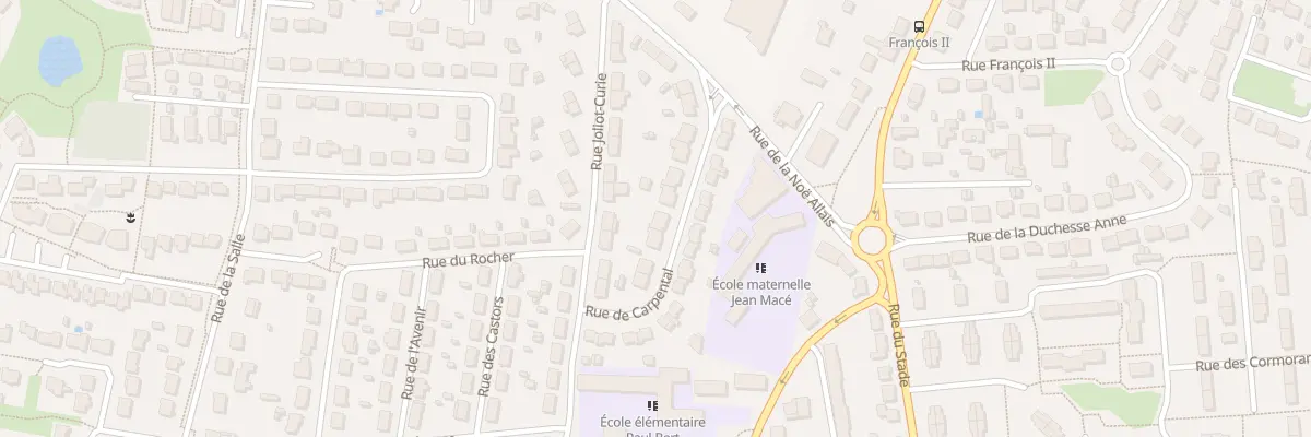 Plan du 7 Rue du Carpental à Couëron