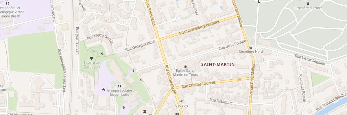 Plan du 214 Rue de Saint-Malo à Rennes