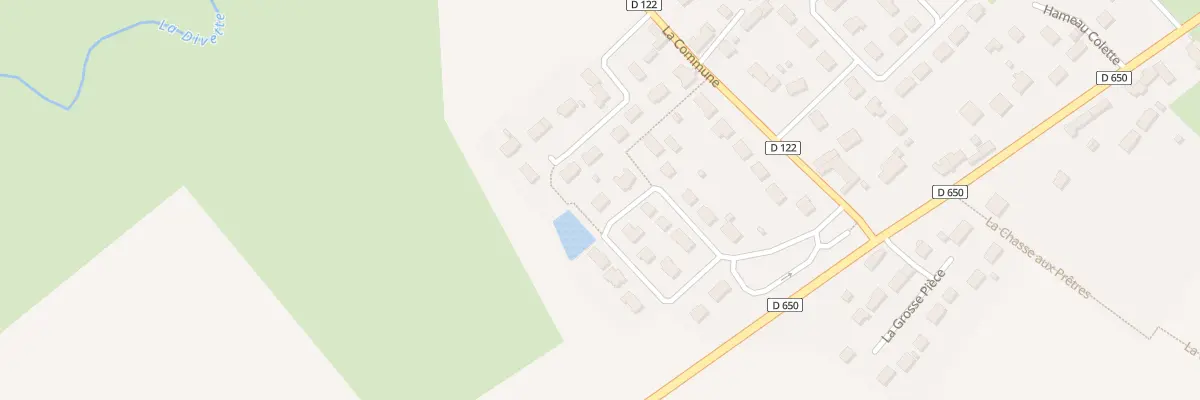 Plan du 14 Le Pre Normand à Sideville