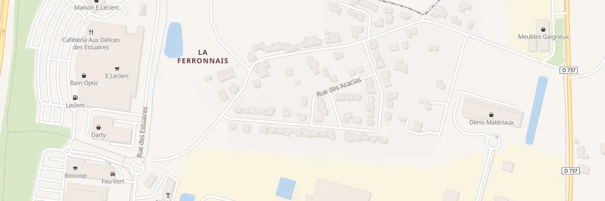 Plan du 14 Rue des Acacias à Bain-de-Bretagne