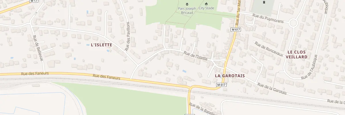 Plan du 17 Rue de l’Islette à Couëron