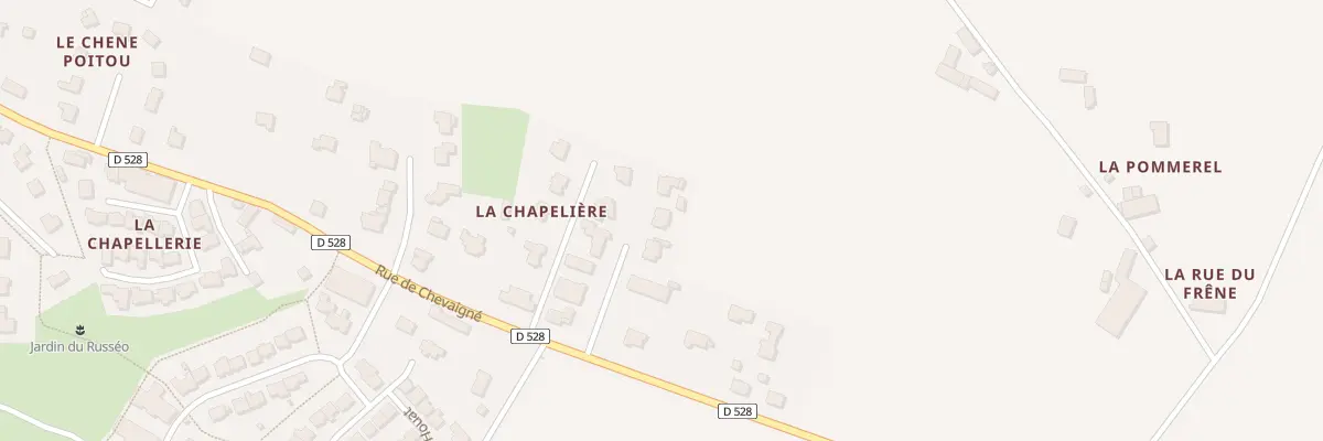 Plan du 8 Imp Saint Exupéry à Melesse