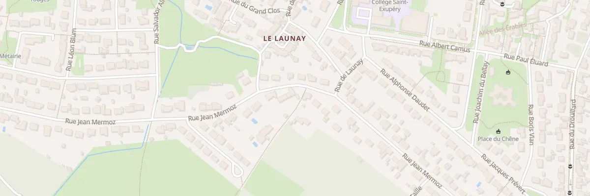 Plan du 43 Rue Jean Mermoz à La Montagne