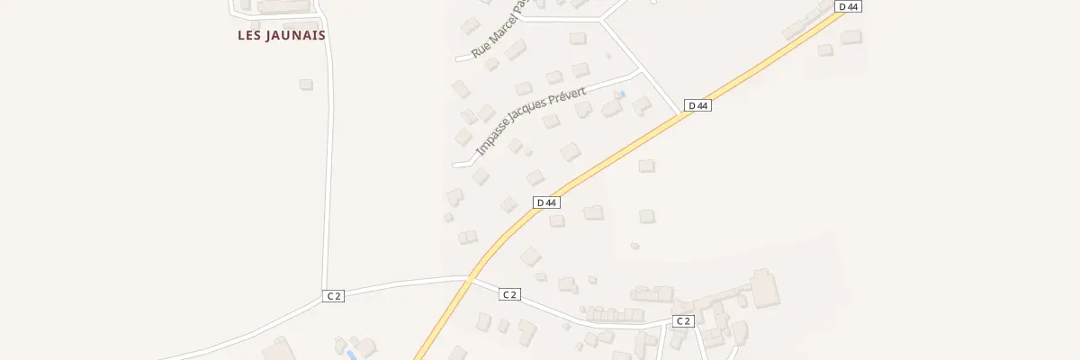 Plan du 3 Rte de Vay à Marsac-sur-Don