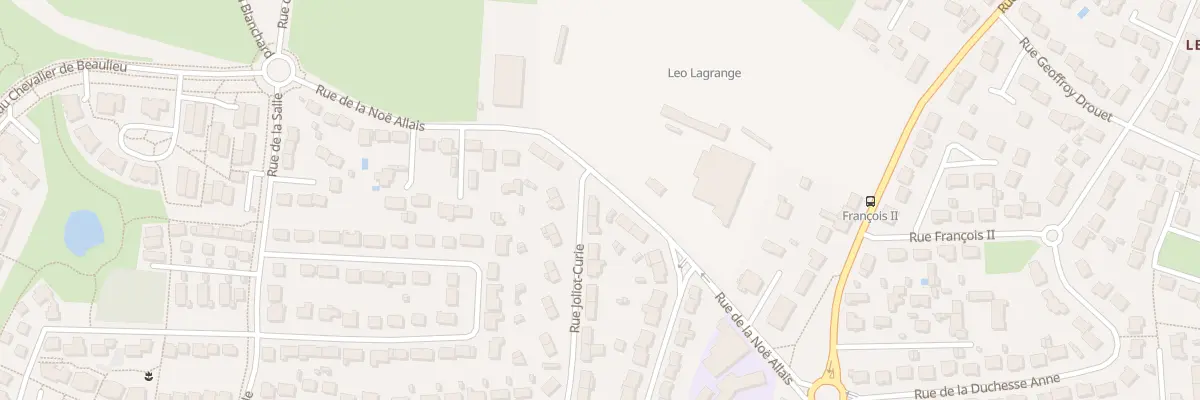 Plan du 24 Rue Joliot Curie à Couëron