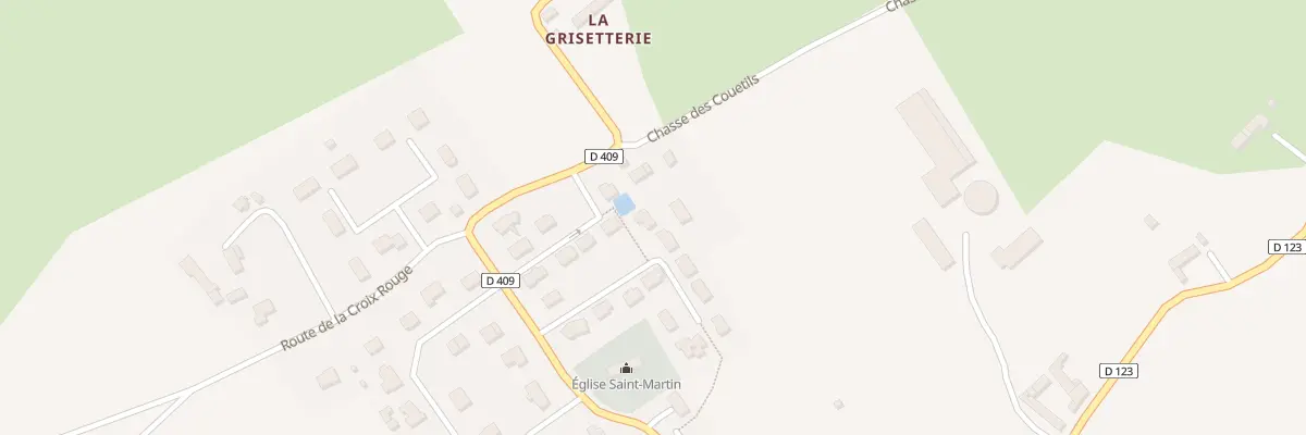 Plan du 3 Rue du Clos à Seigle à Nouainville