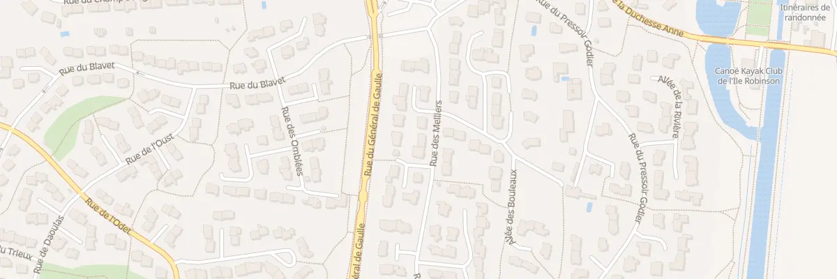 Plan du 16 Rue des Melliers à Saint-Grégoire