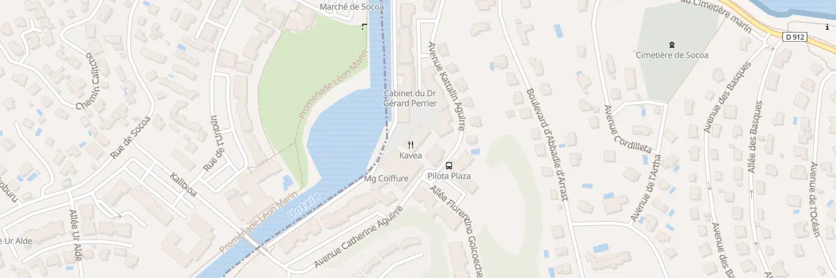 Plan du 16 Rue Kattalin Aguirre à Ciboure