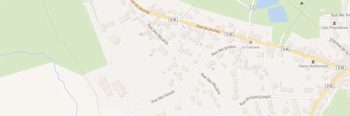 Plan du 18 Rue des Moulins à Martinet