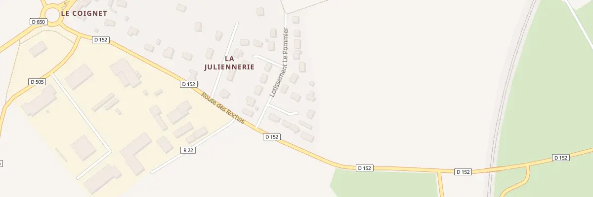 Plan du 14 Le Pommier à Sideville