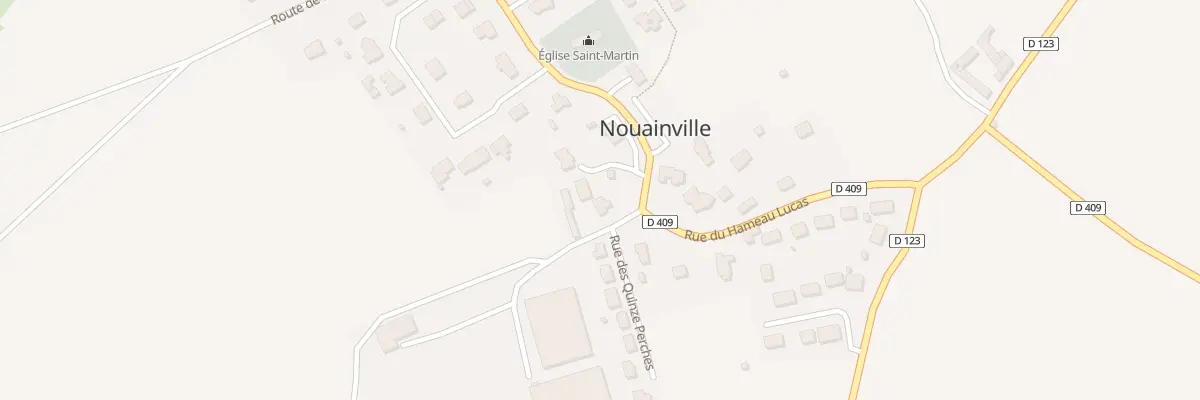 Plan du 2 Rte du Vieux Château à Nouainville