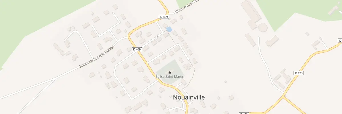 Plan du 6 Rue du Clos à Seigle à Nouainville