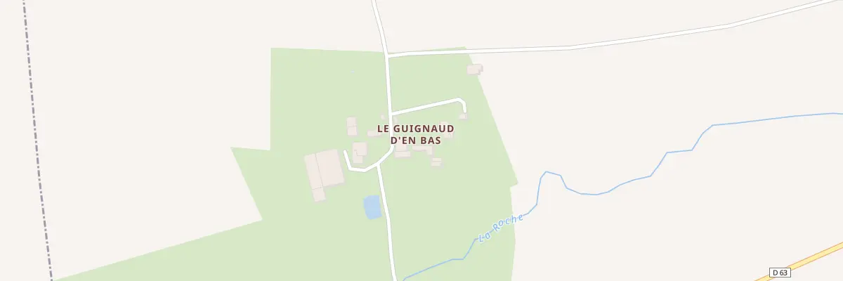 Plan du 2 Le Guignaud d’En Bas à La Limouzinière
