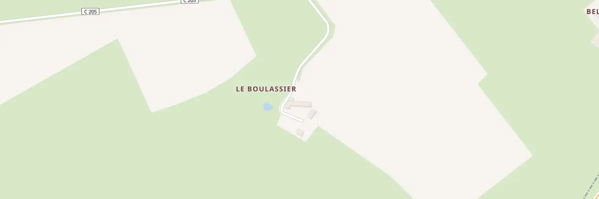 Plan du 5655 Le Boulassier à Brains